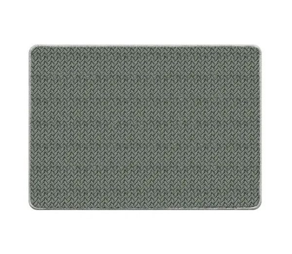 Tapete Cristal 60cm x 100 Cinza Médio Jolitex