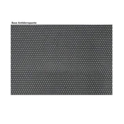 Tapete Cristal 60cm x 100 Cinza Médio Jolitex