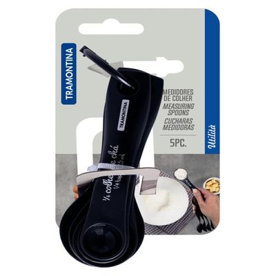 Jogo Medidores Colher Bakery Cinza Tramontina