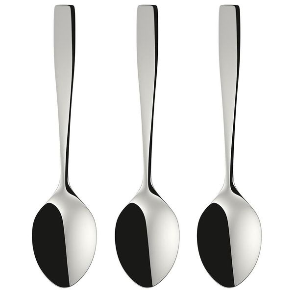 Conjunto de Colheres para Café Euro Home Inox – 3 Peças
