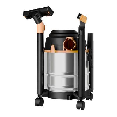 Aspirador de Pó e Água Wap GTW 1600W 12L com Função Sopra Folhas – Inox/Preto/Amarelo Amarelo,Inox,Preto / 220
