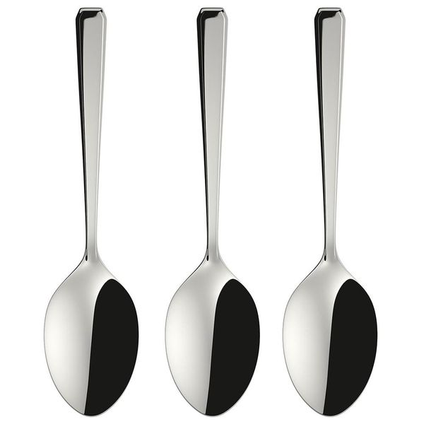 Conjunto de Colheres para Café Euro Home Aço Inox – 3 Peças