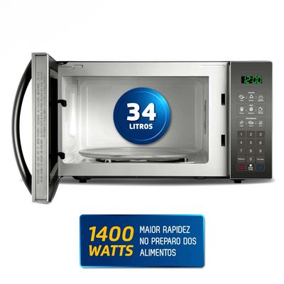 Micro-ondas Mondial MO-02-34-E 34 Litros Espelhado - 220V UNICA