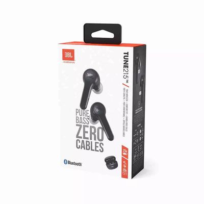 Fone de Ouvido Intra-Auricular JBL Tune T215TWS Preto UNICA