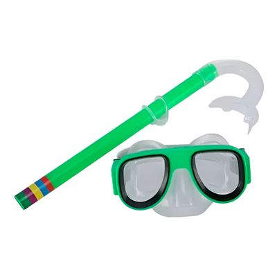 Kit de Mergulho Infantil com Máscara e Snorkel – Visão Ampla e Conforto | Verão Piscina