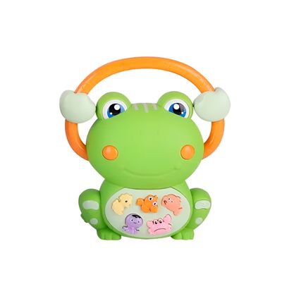 Brinquedo Sapinho Musical Interativo – Educativo com Sons de Animais e Melodias