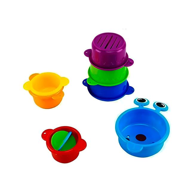 Brinquedo Centopeia Encaixável Infantil – Estimula Coordenação, Criatividade e Percepção Visual 7 Peças