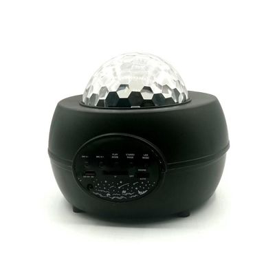 Luminaria Abajur Projetor Estrelas Galaxia Caixa De Som Bluetooth RGB