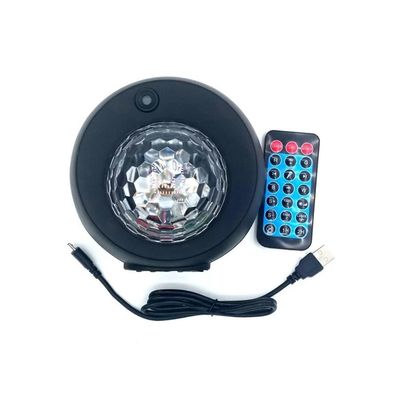 Luminaria Abajur Projetor Estrelas Galaxia Caixa De Som Bluetooth RGB
