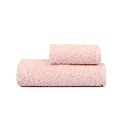 Toalha De Rosto Loft Fio Penteado Atlantica Rosa UN / Rosa
