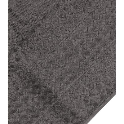 Toalha De Rosto Loft Fio Penteado Atlantica Cinza UN / Cinza