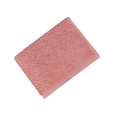 Toalha De Rosto Loft Fio Penteado Atlantica Rosa UN / Rosa