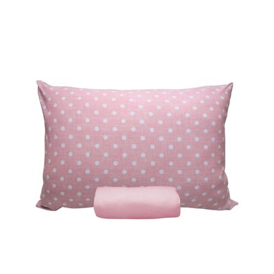 Jogo De Cama Queen Doce Vida Rosa UN / Rosa