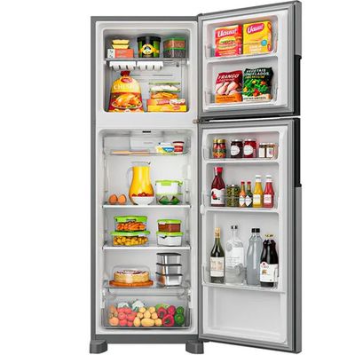 Geladeira Consul 377 Litros Frost Free Duplex - CRM44MK Inox / 110V