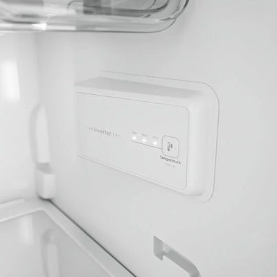 Geladeira Consul 377 Litros Frost Free Duplex - CRM44MK Inox / 110V