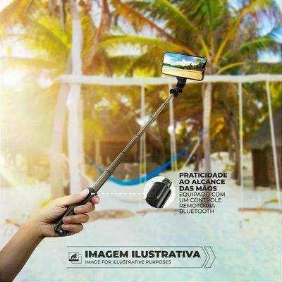 Tripé Bastão Survivor com Selfie Light