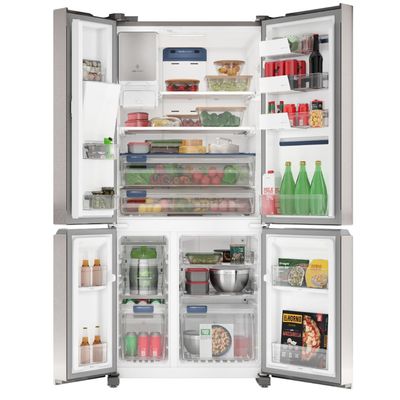 Geladeira Electrolux Multidoor IQ8IS 541 Litros FlexiSpace Home Pro Inox 110V