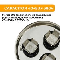 Capacitor 40 + 5 µf 380v