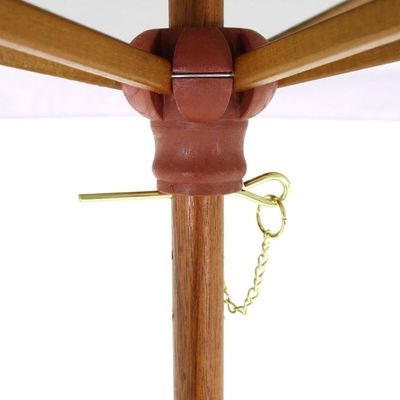 Ombrellone Madeira Cobertura Pvc 2,40m Branco Bel Lazer