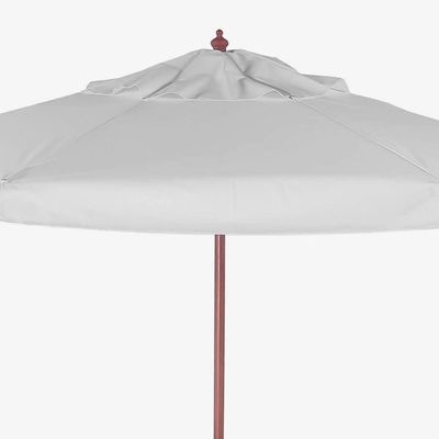 Ombrellone Madeira Cobertura Pvc 2,40m Branco Bel Lazer