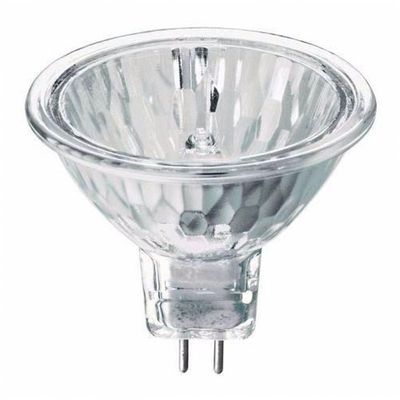 Lâmpada Halógena Mr16 Gu5.3 50W 127V Branco Quente Bronzearte