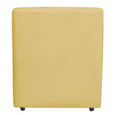 Escadinha Pet 3 Degraus Cachorro E Gato Veludo Amarelo