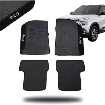Kit Tapete Emborrachado C3 2023 Até 2025 3 Peças