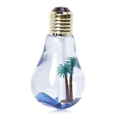 Lampada Umidificador Climatizador De Ar Difusor Aromas Ultrassonico Purificador Led Portátil 400Ml
