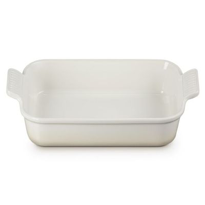 TRAVESSA RETANGULAR HERITAGE 26CM LE CREUSET MERINGUE 71102267160001