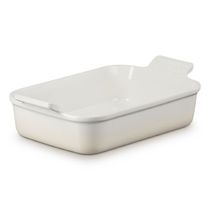 TRAVESSA RETANGULAR HERITAGE 26CM LE CREUSET MERINGUE 71102267160001