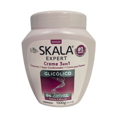Kit Skala Creme 01 kg 3 em 1 + Shampoo + Condicionador