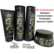 Kit Dalsan Tratamento Cabelo Cresce Com Força