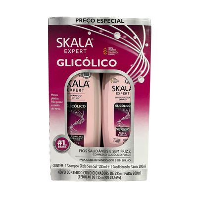 Kit Skala Creme 01 kg Divino Potão + Shampoo + Condicionador
