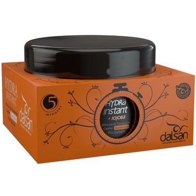 Kit Dalsan Tratamento Cabelo Jojoba Hydra Instant