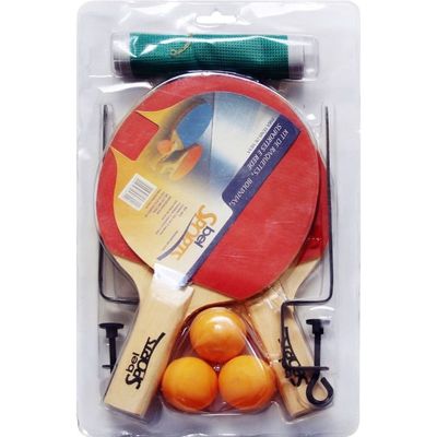 Kit De Tênis De Mesa Com Raquetes Rede Bolinhas Bel Sports