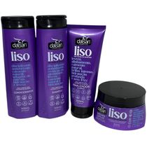 Kit Dalsan Tratamento Cabelo Liso Radiante