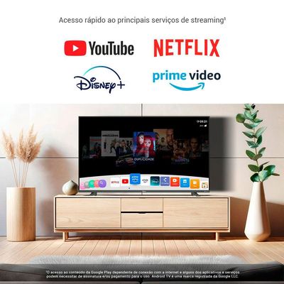 Smart Tv Led 43" P43EAB Philco Preto Bivolt
