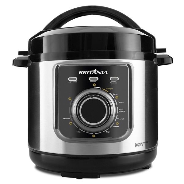 Panela de Pressão Britânia BPP01PI Multifuncional 3L 220V