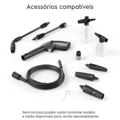 Lavadora de Alta Pressão Electrolux 1650PSI 1400W EasyWash com Engate Rápido (QWS1650) 127V