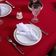 Toalha de Mesa Basic Lisa Oxford Decoração 1,45m x 1,40m para 4 Lugares - *Vermelho*