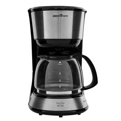 Cafeteira Britânia Inox Plus BCF36I 127V