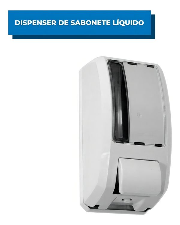 Dispenser Sabonete Líquido J9a Com Reservatório De 1l