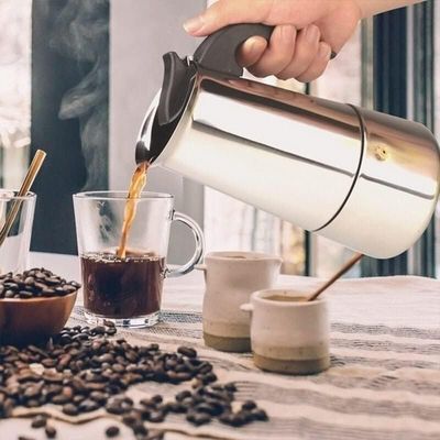 Cafeteira Italiana 9 Xícaras 450Ml Manual Inox