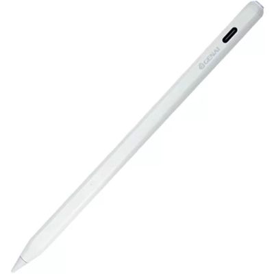 Caneta Touch Ponta Fina Stylus Alta Precisão Universal Tablet Cor:Branco
