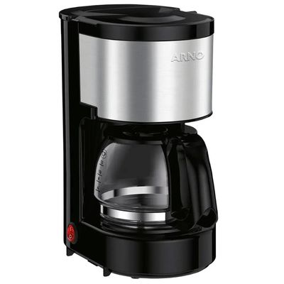 Cafeteira ARNO Filtro Perfectta 12 Xicaras INOX - 8010000817  PRETO/INOX  110 VOLTS