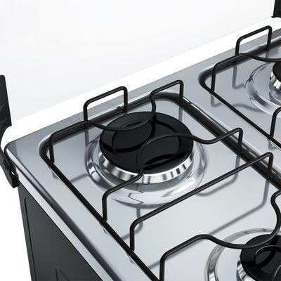 Fogão a Gás 4 Bocas Dako Supreme Titanium com Mesa Inox Inox / Bivolt