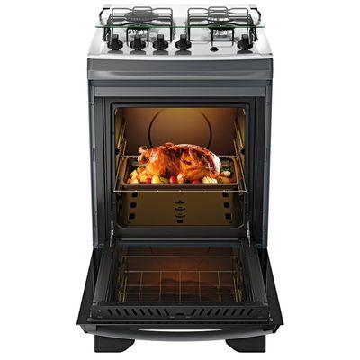 Fogão a Gás 4 Bocas Dako Supreme Titanium com Mesa Inox Inox / Bivolt