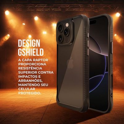 Capa para iPhone 17 Pro Max - Raptor Slim - Gshield
