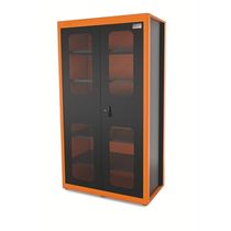 Armário Vertical Para Ferramentas 2 Portas Com Visores Tramontina Pro Laranja Tramontina