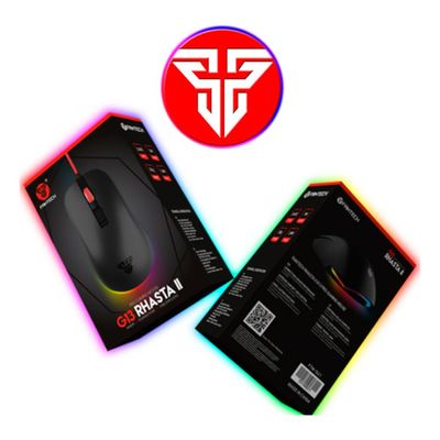 Atacado 5 Mouse Gamer Rbg 2400dpi Cabo Trançado Resistente
